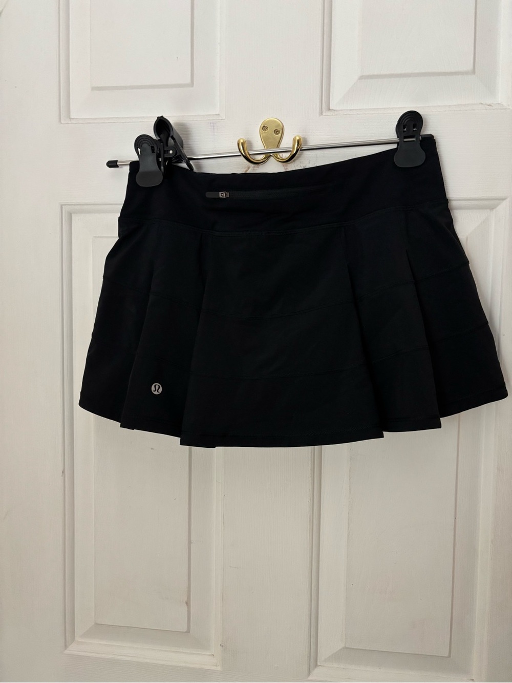 lululemon athletica Black Pleated Tennis Skirt